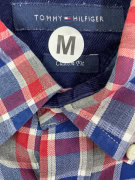 TOMMY HILFIGER Πουκάμισο Καρό Logo Πολύχρωμο Ανδρικό M
