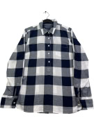 TOMMY HILFIGER CAMICIA A QUADRI VINTAGE BLU DA DONNA M usata