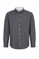 1990S TOMMY HILFIGER CAMICIA MINIMAL GRIGIO UOMO PRE OWNED XL
