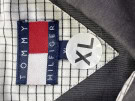 1990S TOMMY HILFIGER CAMICIA MINIMAL GRIGIO UOMO PRE OWNED XL