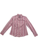 TOMMY HILFIGER Πουκάμισο Ριγέ Classic Logo Πολύχρωμο Γυναικείο M