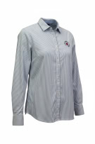 TOMMY HILFIGER CAMICIA A RIGHE BLU DA DONNA L usata