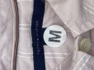 TOMMY HILFIGER SHIRT STRIPED PINK WOMEN PRE OWNED M