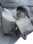 TOMMY HILFIGER BUTTON UP SHIRT SLIM FIT CHECK BLUE MENS PRE OWNED M