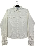 TOMMY HILFIGER ΠΟΥΚΑΜΙΣΟ VINTAGE ΕΚΡΟΥ ΓΥΝΑΙΚΕΙΟ S pre-owned