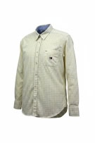 TOMMY HILFIGER ΠΟΥΚΑΜΙΣΟ VINTAGE ΚΙΤΡΙΝΟ ΑΝΤΡΙΚΟ M/L pre-owned
