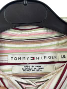 TOMMY HILFIGER ΠΟΥΚΑΜΙΣΟ VINTAGE ΠΟΛΥΧΡΩΜΟ ΡΙΓΕ ΓΥΝΑΙΚΕΙΟ L pre-owned