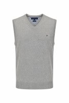TOMMY HILFIGER GILET MINIMAL GRIGIO UOMO PRE OWNED XL