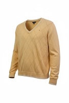 TOMMY HILFIGER ΠΟΥΛΟΒΕΡ CLASSIC ΜΠΕΖ ΑΝΤΡΙΚΟ PRE OWNED L