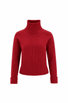 TOMMY HILFIGER 00s SWEATER KNIT CLASSIC RED WOMEN PRE OWNED M