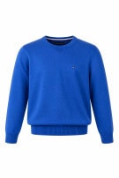TOMMY HILFIGER PULLOVER MINIMAL BLUE MEN PRE OWNED XL