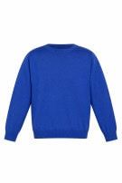 TOMMY HILFIGER PULLOVER MINIMAL BLUE MEN PRE OWNED XL