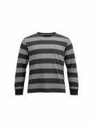 Tommy Hilfiger Ριγέ Μπλούζα Μακρυμάνικη Γκρι Ανδρική XL