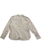 Tommy Hilfiger Ριγέ Πουκάμισο Casual Classic Μπεζ Γυναικείο XL