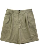 TOMMY HILFIGER RETRO GOLF SHORTS WITH EMBROIDERED LOGO BEIGE UNISEX L