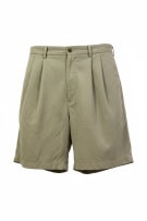 TOMMY HILFIGER RETRO GOLF SHORTS WITH EMBROIDERED LOGO BEIGE UNISEX L