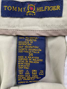 TOMMY HILFIGER RETRO GOLF SHORTS WITH EMBROIDERED LOGO BEIGE UNISEX L