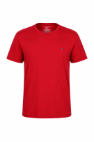 TOMMY HILFIGER T SHIRT MINIMAL RED ΑΝΤΡΙΚΟ PRE OWNED M