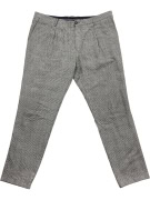Tommy Hilfiger Tailored Παντελόνι Καρό Classic Λογότυπο Γκρι Ανδρικό 56