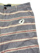 TOMMY HILFIGER ΒΕΡΜΟΥΔΑ CHINO CLASSIC ΡΙΓΕ ΓΚΡΙ ΑΝΤΡΙΚΟ PRE OWNED M