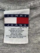 TOMMY JEANS GRAPHIC TEE ΜΕΛΑΝΖΕ ΓΚΡΙ ΑΝΤΡΙΚΟ PRE OWNED XL