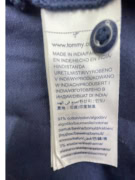 TOMMY JEANS POLO SHIRT LOGO BLUE UNISEX L