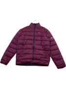 TOMMY JEANS Puffer Jacket Casual Logo Μπορντό Unisex M