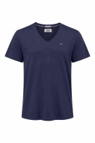TOMMY JEANS T SHIRT MINIMAL BLU UOMO PRE OWNED S