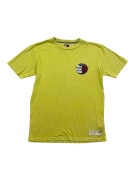 TOMMY JEANS T-SHIRT VINTAGE GLOBE LOGO ΚΙΤΡΙΝΟ ΑΝΔΡΙΚΟ S