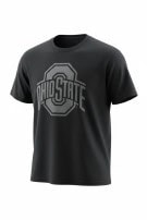 TOP OF THE WORLD GRAPHIC TEE COLLEGIATE BLACK UNISEX PRE OWNED M