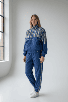 Trigema Αθλητική Φόρμα Σετ Vintage Με Λογότυπο Μπλε Unisex S