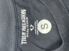 TRUE RELIGION GRAPHIC TEE BLACK MEN PRE OWNED S