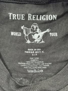 True Religion Γυναικείο Cropped T-Shirt Μαύρο Logo Print S