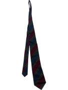 TRUSSARDI ΓΡΑΒΑΤΑ CLASSIC ΡΙΓΕ NAVY ΜΠΟΡΝΤΟ ΑΝΤΡΙΚΟ PRE OWNED