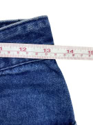 Trussardi Jeans Denim Παντελόνι Vintage Logo Μπλε Γυναικείο XS