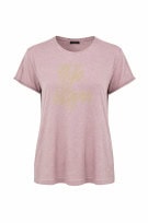 TRUSSARDI JEANS GRAPHIC TEE PINK WOMEN PRE OWNED XL