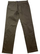 TRUSSARDI JEANS PANTS CLASSIC OLIVE MEN PRE OWNED M