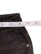 Trussardi Jeans Παντελόνι Καφέ Κοτλέ Γυναικείο S