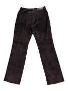 Trussardi Jeans Παντελόνι Καφέ Κοτλέ Γυναικείο S