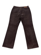 Trussardi Jeans Παντελόνι Κοτλέ Vintage Καφέ Γυναικείο M
