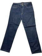 TRUSSARDI JEANS ΠΑΝΤΕΛΟΝΙ ΤΖΙΝ VINTAGE ΚΕΝΤΗΤΟ LOGO ΜΠΛΕ ΑΝΔΡΙΚΟ M