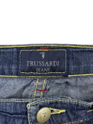 TRUSSARDI JEANS ΠΑΝΤΕΛΟΝΙ ΤΖΙΝ VINTAGE ΚΕΝΤΗΤΟ LOGO ΜΠΛΕ ΑΝΔΡΙΚΟ M