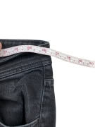 TRUSSARDI JEANS Τζιν Παντελόνι Casual Slim Logo Μαύρο Γυναικείο M