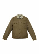 TRUSSARDI JEANS Vintage Corduroy Jacket Με Επένδυση Sherpa Ταμπά Ανδρικό M