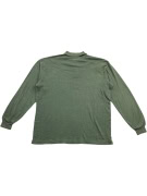 TRUSSARDI ΜΠΛΟΥΖΑ POLO ΜΕ ΜΑΚΡΥ ΜΑΝΙΚΙ CASUAL ΚΕΝΤΗΜΕΝΟ ΛΟΓΟΤΥΠΟ ΠΡΑΣΙΝΟ ΑΝΔΡΙΚΟ XL