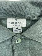 TRUSSARDI ΜΠΛΟΥΖΑ POLO ΜΕ ΜΑΚΡΥ ΜΑΝΙΚΙ CASUAL ΚΕΝΤΗΜΕΝΟ ΛΟΓΟΤΥΠΟ ΠΡΑΣΙΝΟ ΑΝΔΡΙΚΟ XL