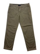 Trussardi Παντελόνι Chino Casual Minimal Χακί Ανδρικό L