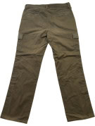 TRUSSARDI SPORT CARGO PANTS UTILITY OLIVE MENS PRE OWNED L