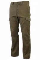 TRUSSARDI SPORT CARGO PANTS UTILITY OLIVE MENS PRE OWNED L