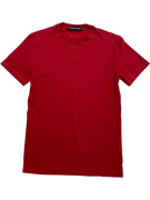 TRUSSARDI SPORT T-SHIRT ΛΟΓΟΤΥΠΟ ΚΟΚΚΙΝΟ ΑΝΔΡΙΚΟ XS